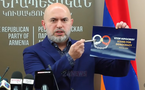 Оппозиция Армении призвала европейцев отказаться от двойных стандартов 