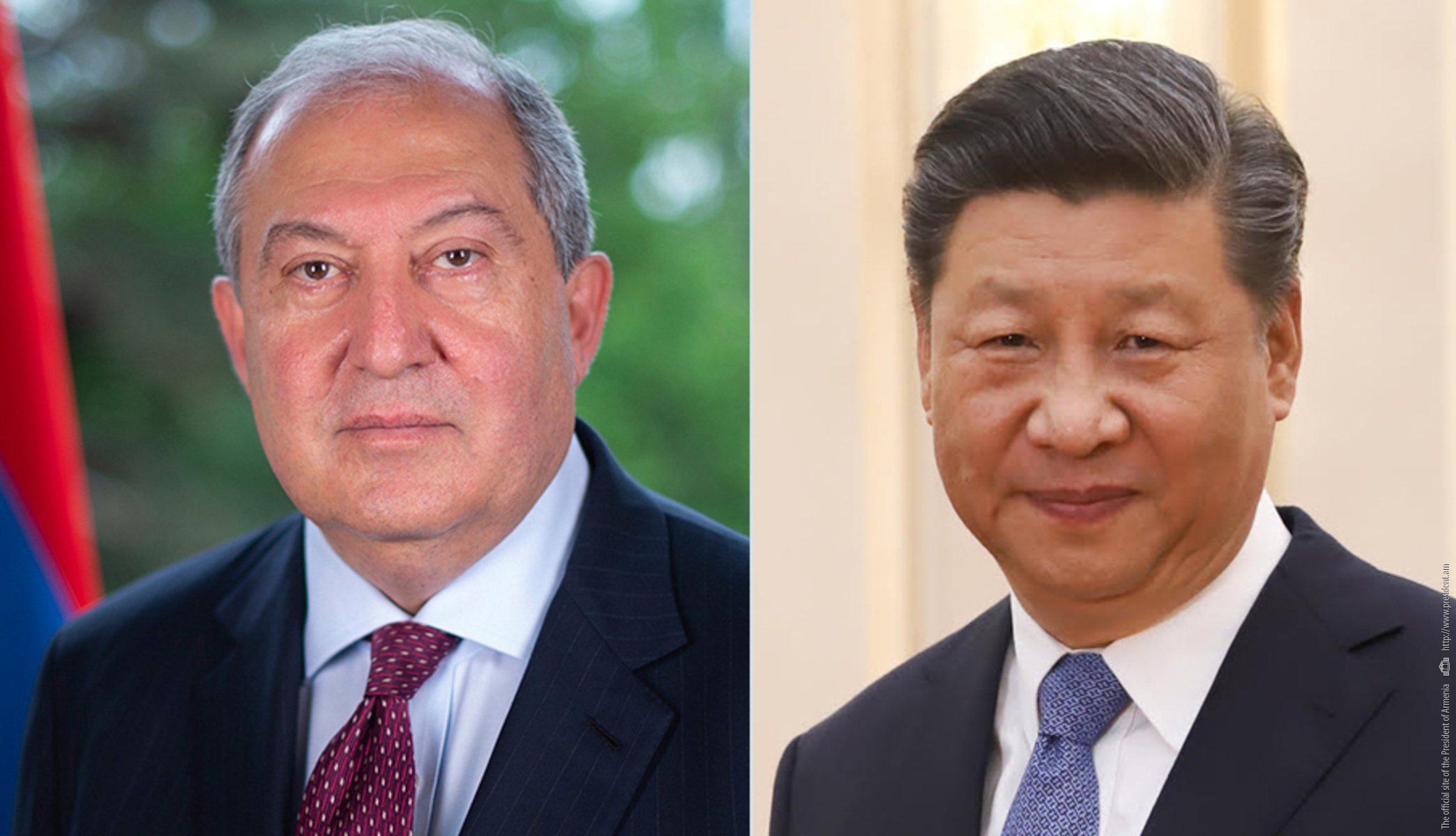 Президент Армении поздравил Си Цзиньпина по случаю столетия со дня основания Компартии КНР