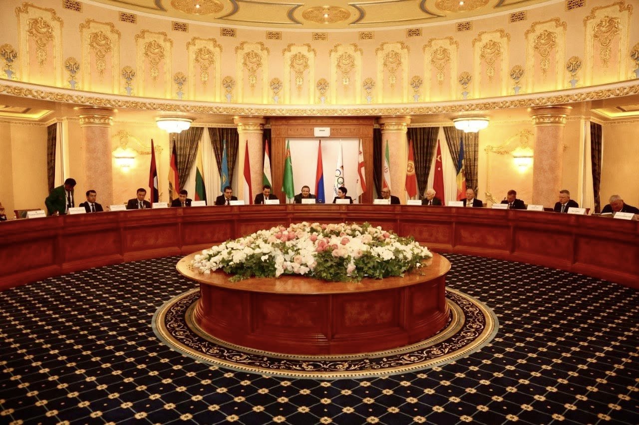 Եվրոպայի և Ասիայի տարբեր երկրների օլիմպիական կոմիտեների նախագահները Երևանում