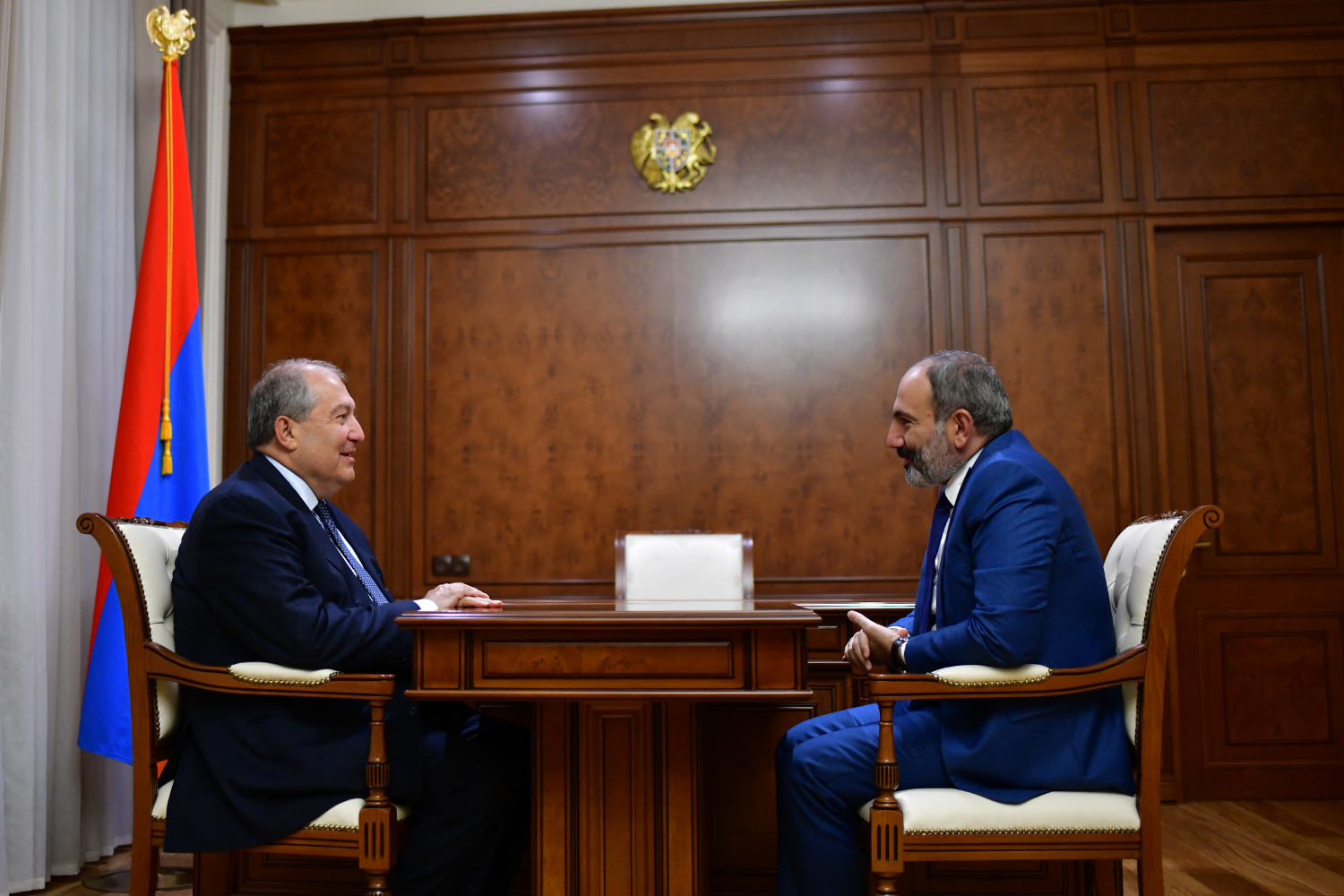 Президент Армении провел консультации с Николом Пашиняном и Ара Баблояном