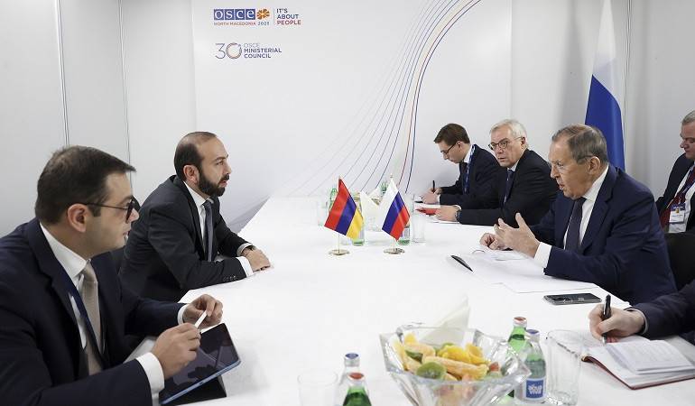 Арарат Мирзоян еще раз представил российской стороне позицию армянской стороны - МИД