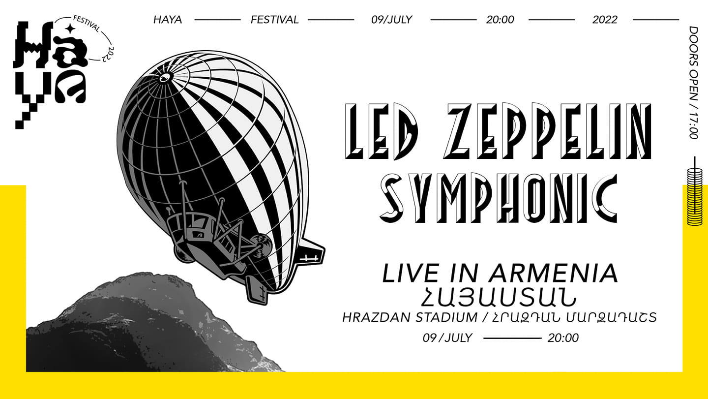 Led Zeppelin Symphonic-ի բացառիկ համերգը Հրազդան մարզադաշտում
