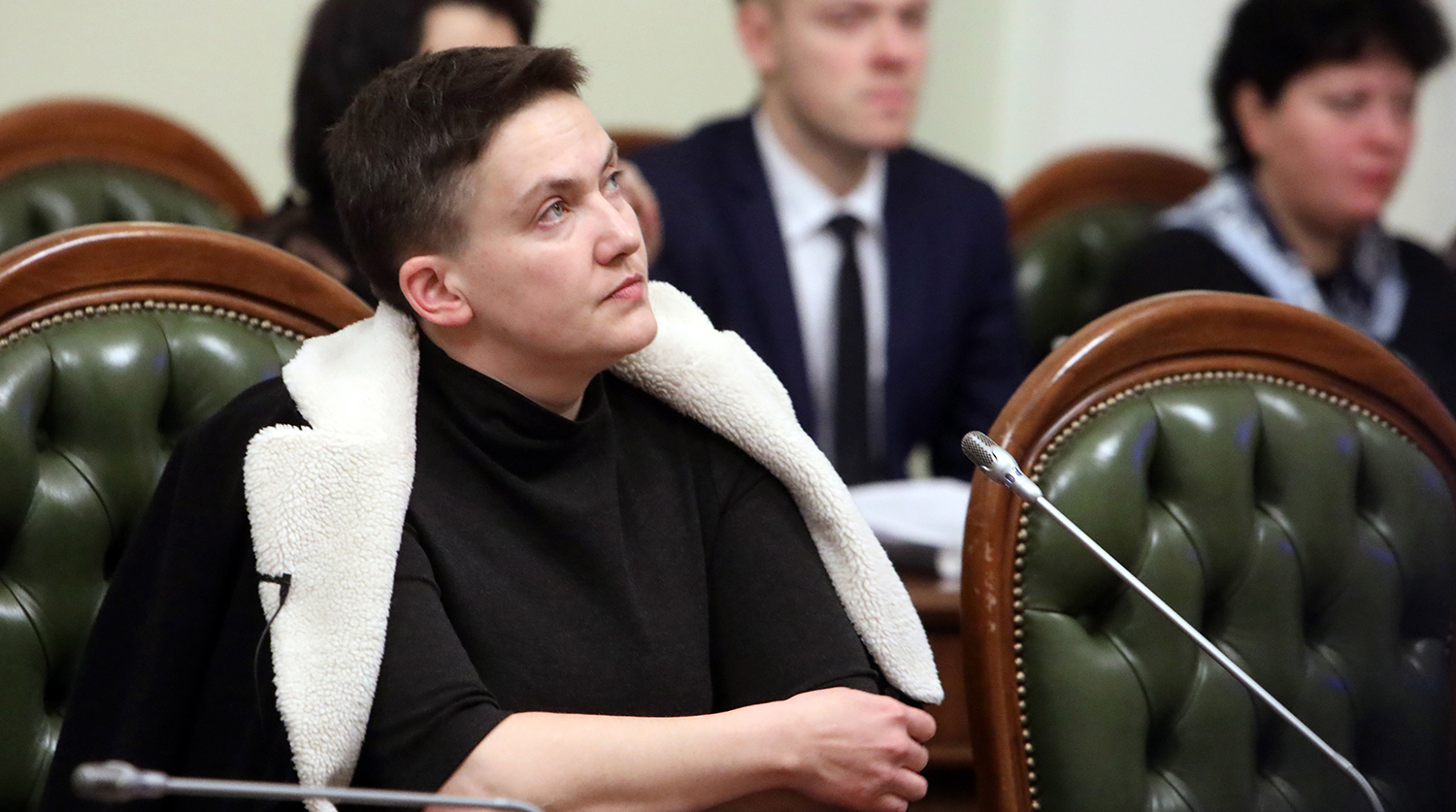 Депутата Верховной рады Надежду Савченко задержали в здании парламента