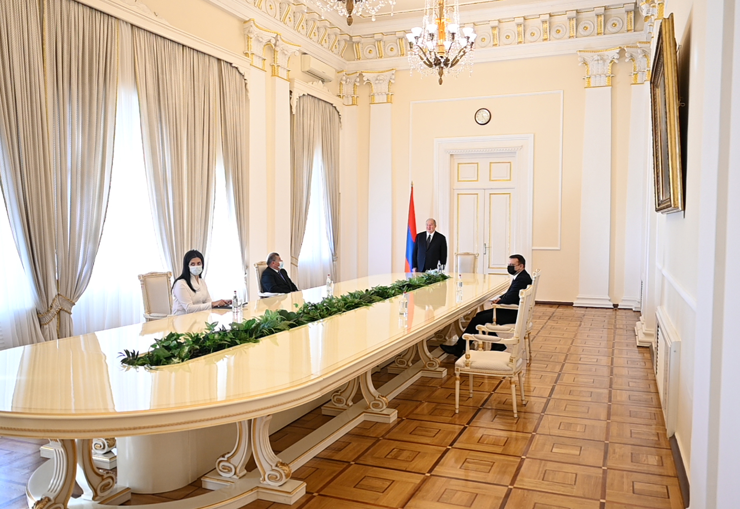 В Президентском дворце состоялась церемония приведения к присяге судей
