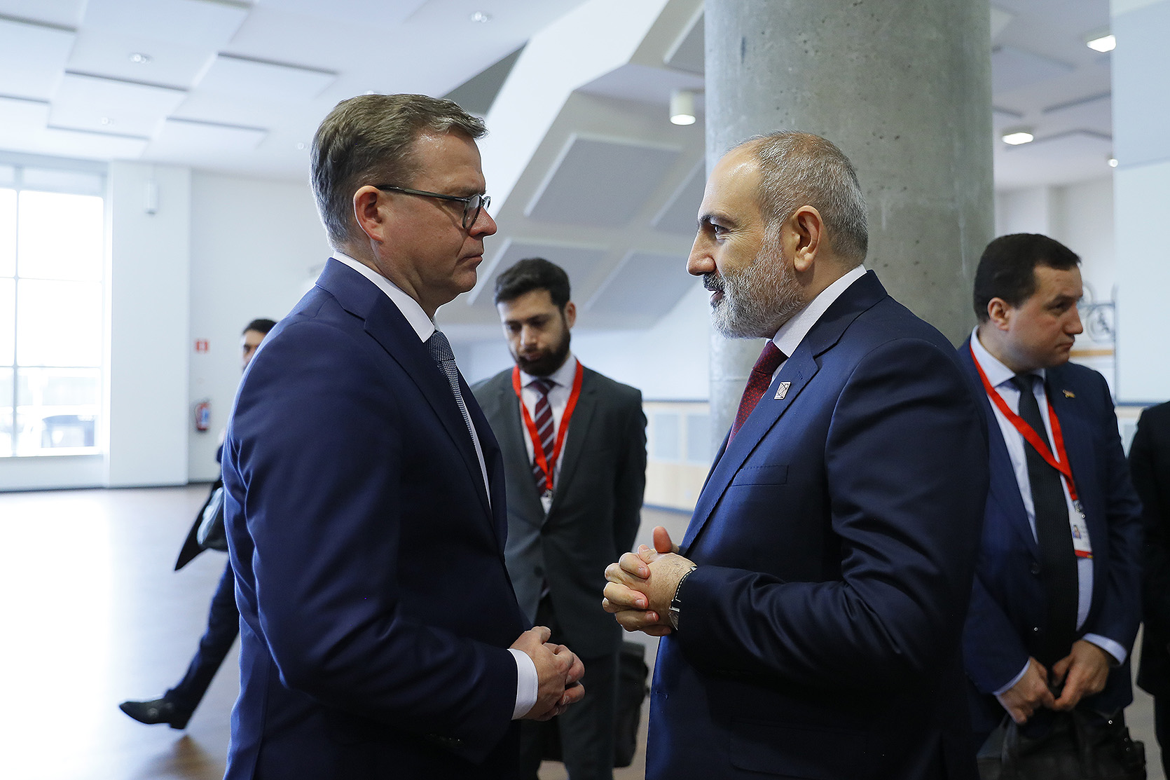 Обсуждены вопросы двустороннего сотрудничества между Арменией и Финляндией