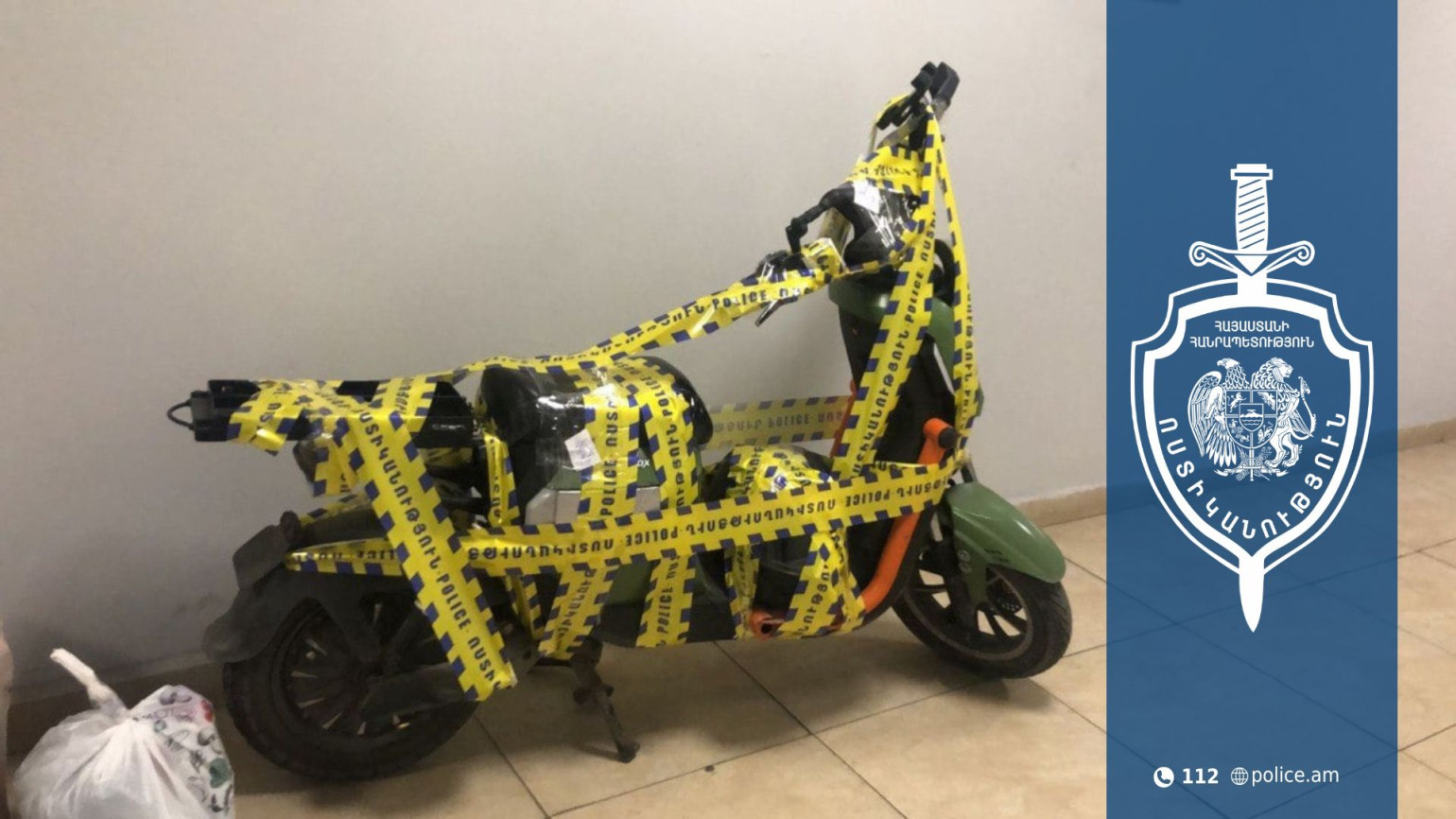 В Ереване задержаны серийные угонщики мотоциклов и мопедов