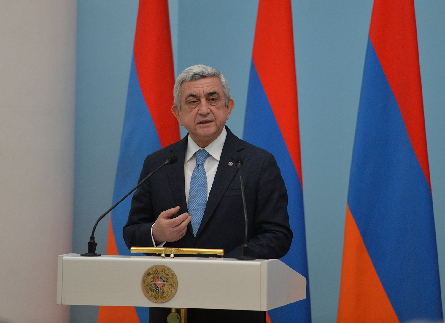 Серж Саргсян о будущем президенте Армении: он должен иметь широкие связи
