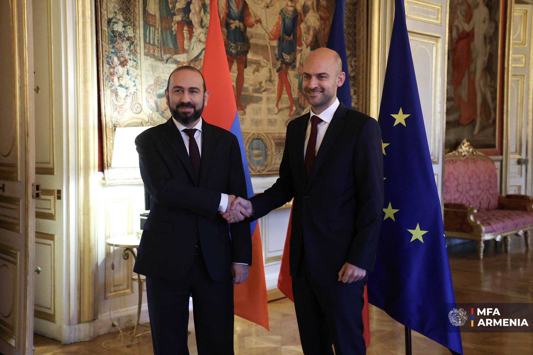 Հայաստանի և Ֆրանսիայի ԱԳ նախարարների հանդիպումը