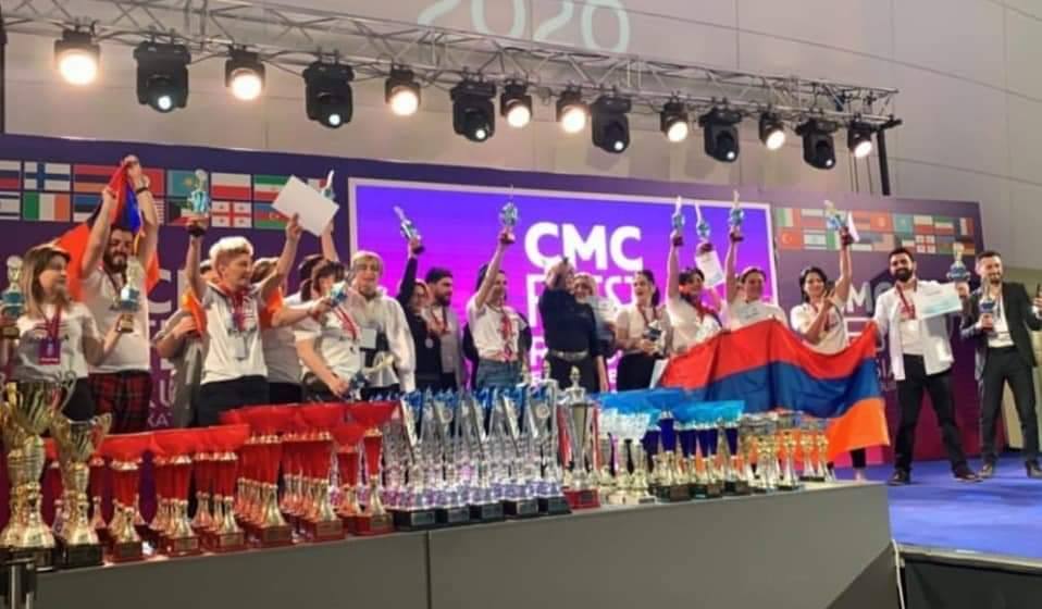 С чемпионата Европы в сфере индустрии красоты сборная Армении вернулась с медалями