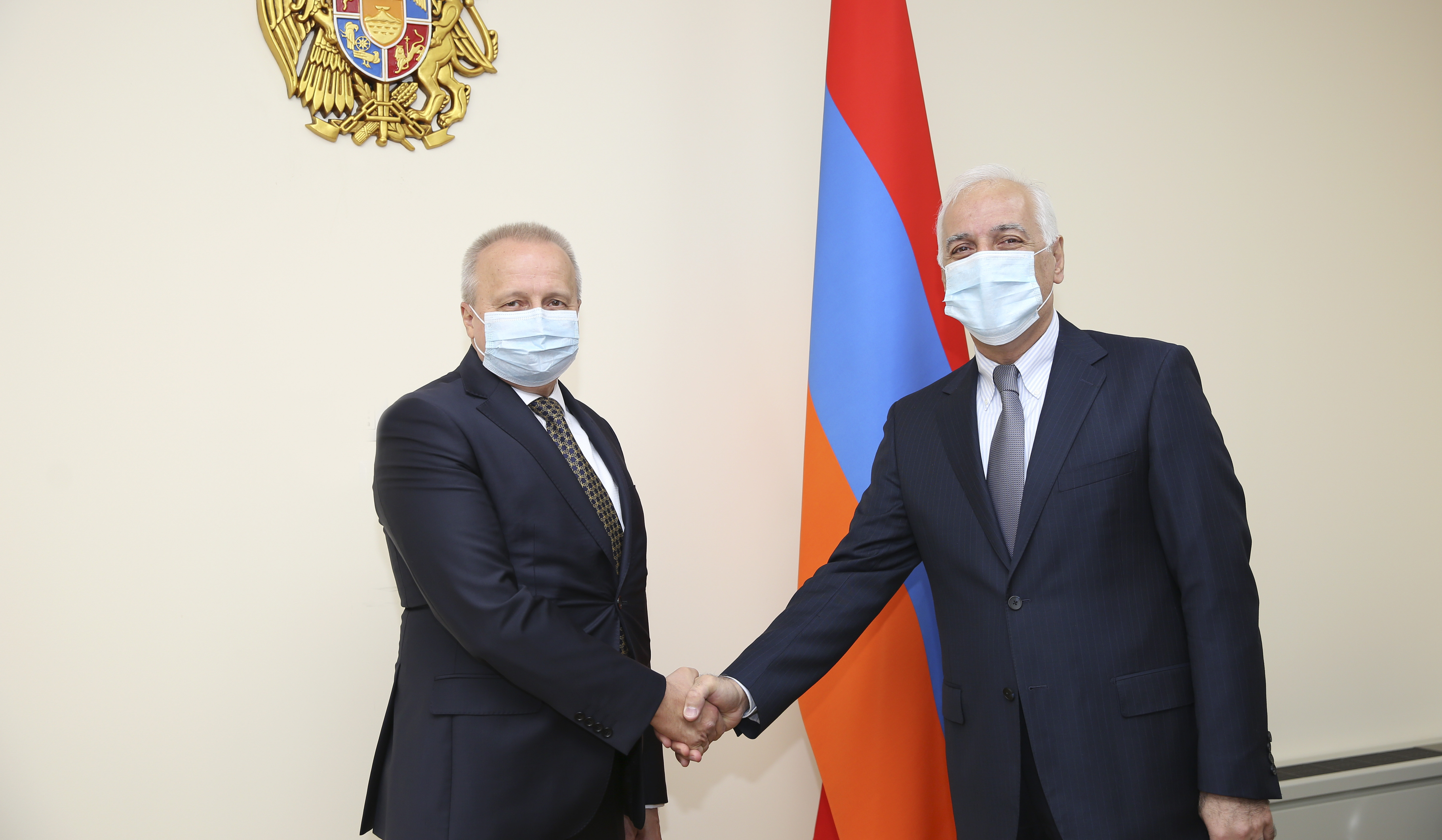 Ваагн Хачатрян и посол России коснулись вопросов сотрудничества в рамках СНГ, ЕАЭС и ОДКБ