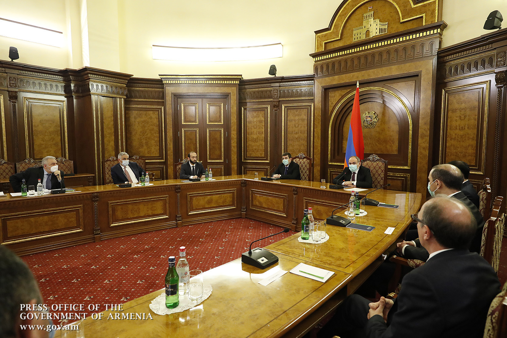 Пашинян провел заседание Совета безопасности