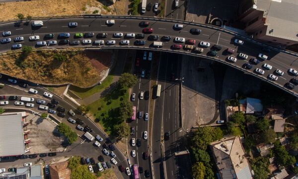 В Ереване на перекрестке двух проспектов установят дорожные конусы для усиления контроля