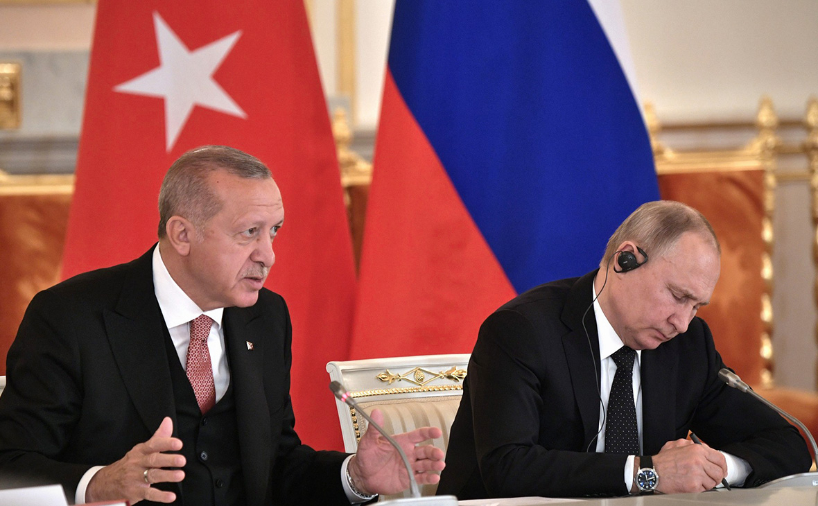 Песков: подписания документов по итогам переговоров Путина и Эрдогана не планируется