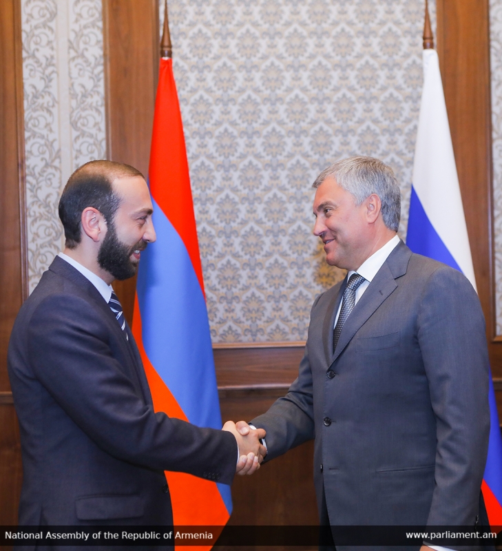 Армения готова к еще большему развитию армяно-российских стратегических отношений- Мирзоян