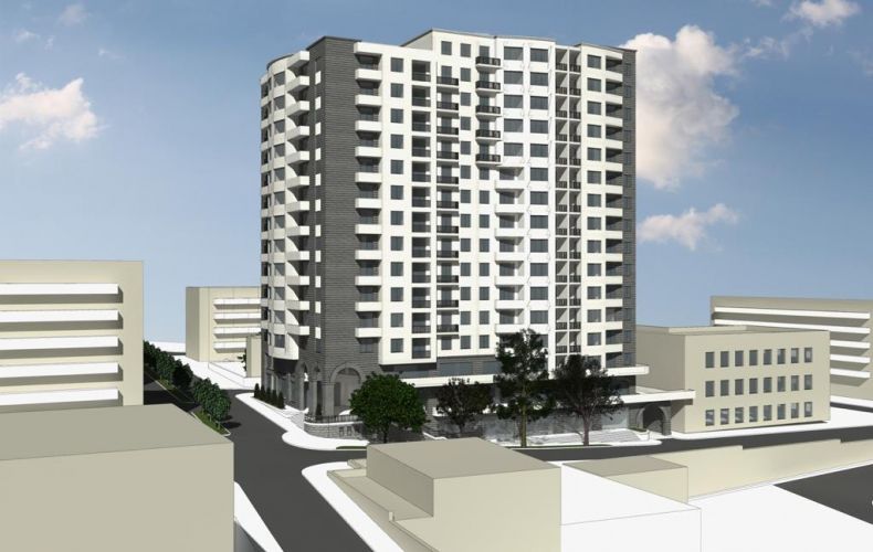 В Степанакерте строится многофункциональное жилое здание