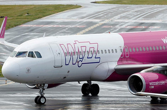 Авиакомпания Wizz Air открыла рейс Рим–Ереван-Рим