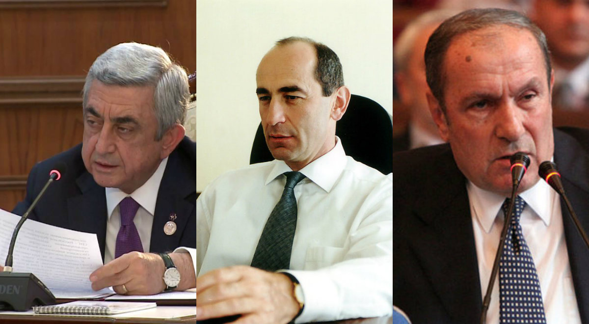 Армения: один экс-президент за решетками, двух других допрашивают люди Сороса