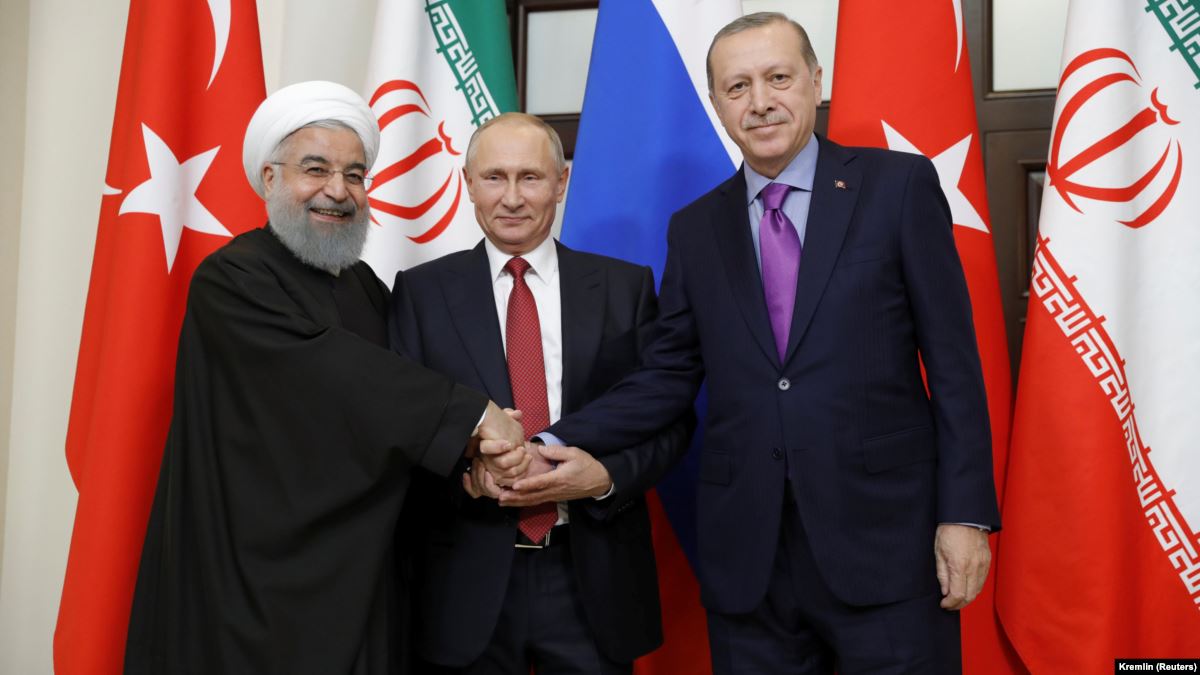Эрдоган, Путин и Роухани обсудят в Анкаре ситуацию в Сирии