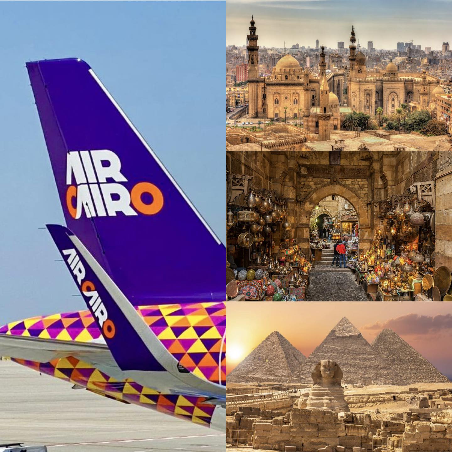 Каир станет ближе: начато выполнение полетов по направлению в столицу Египта