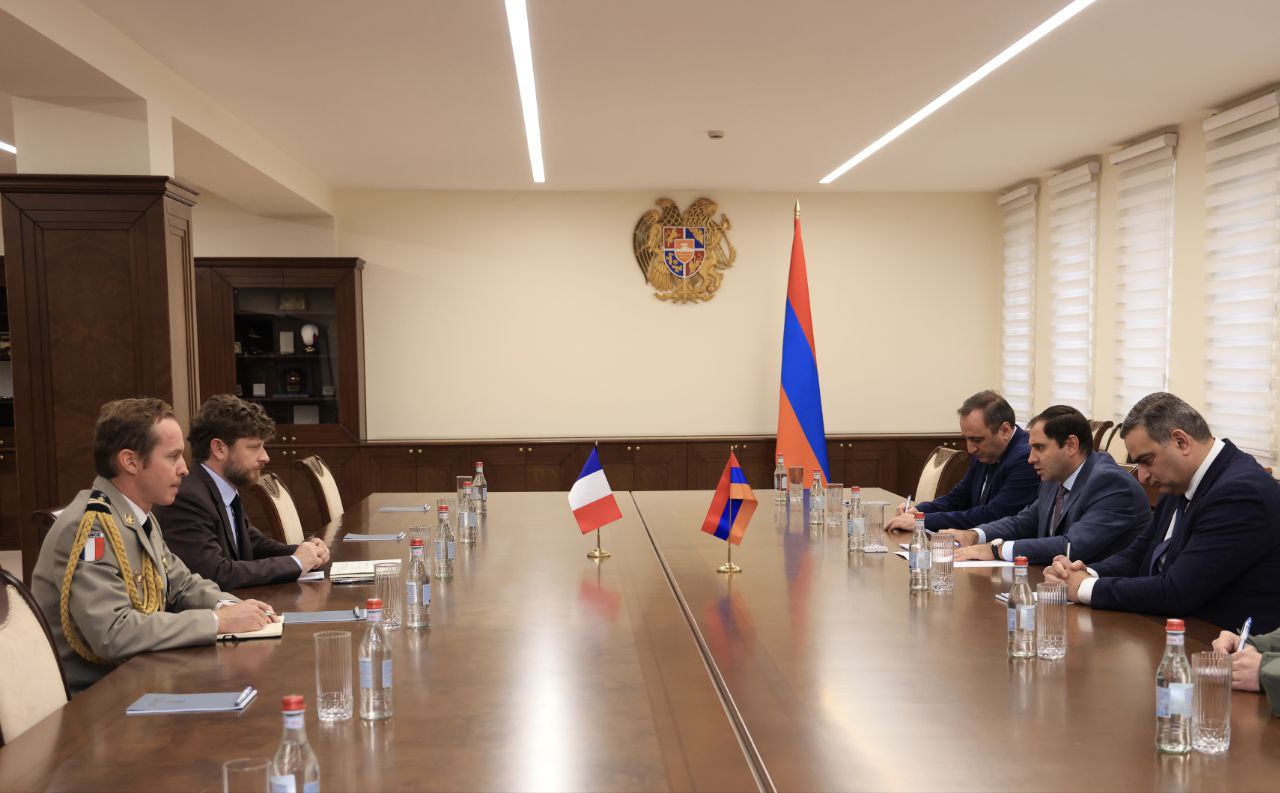 Քննարկվել են պաշտպանության բնագավառում Հայաստան-Ֆրանսիա համագործակցության ապագա ծրագրերը