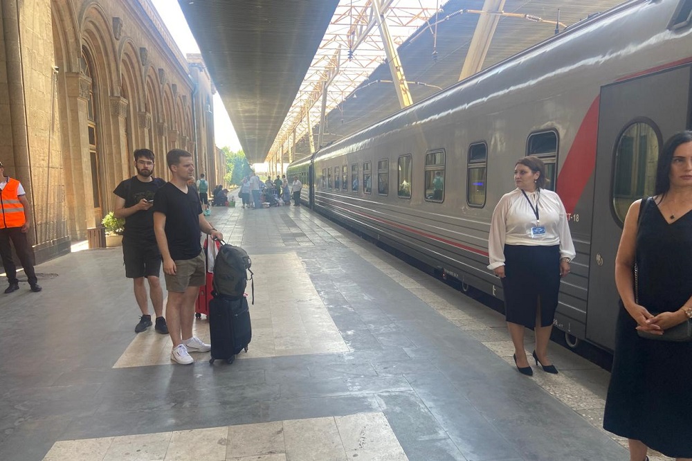 Հունիսի 24-ին մեկնել է այս տարվա Երևան-Բաթումի-Երևան առաջին գնացքը