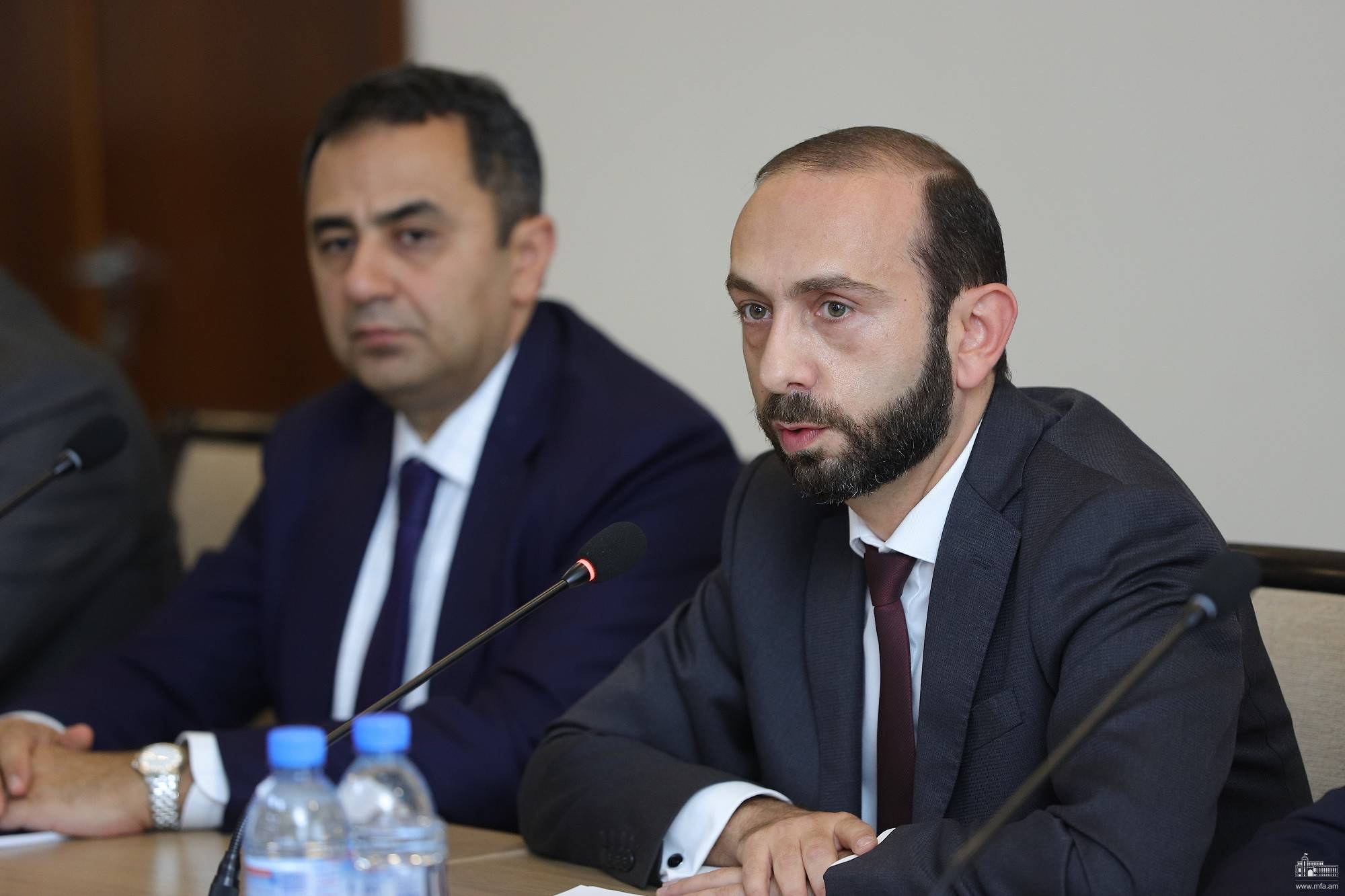 Мирзоян принял делегацию группы докладчиков по вопросам демократии Комитета министров СЕ