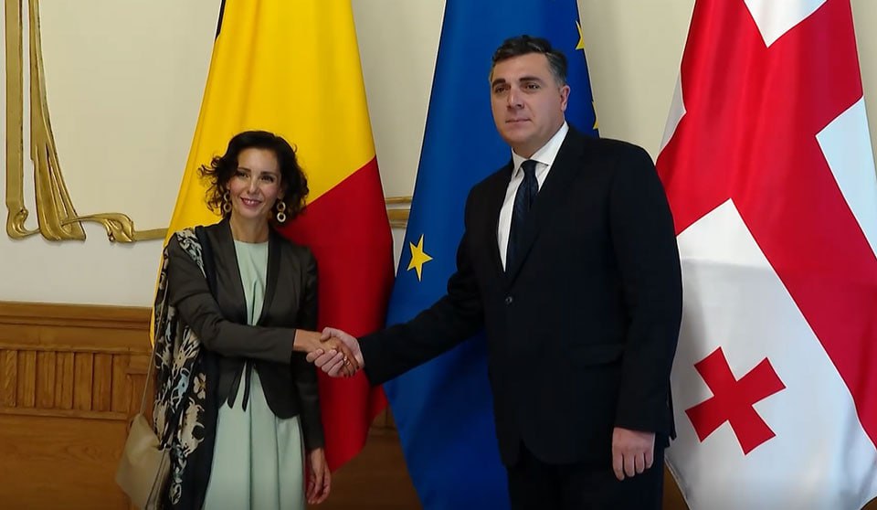 Главы МИД Грузии и Бельгии обсудили повестку взаимоотношений двух стран