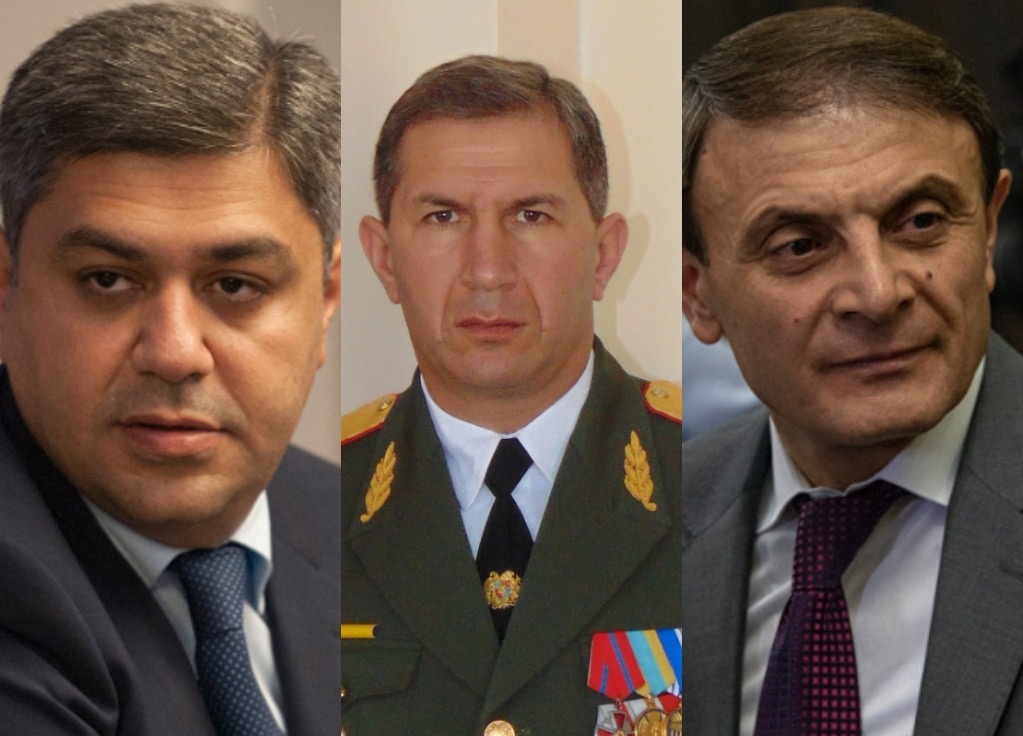 Гаспарян - генерал-лейтенант, Ванецян и Осипян - генерал-майоры: решения премьер-министра