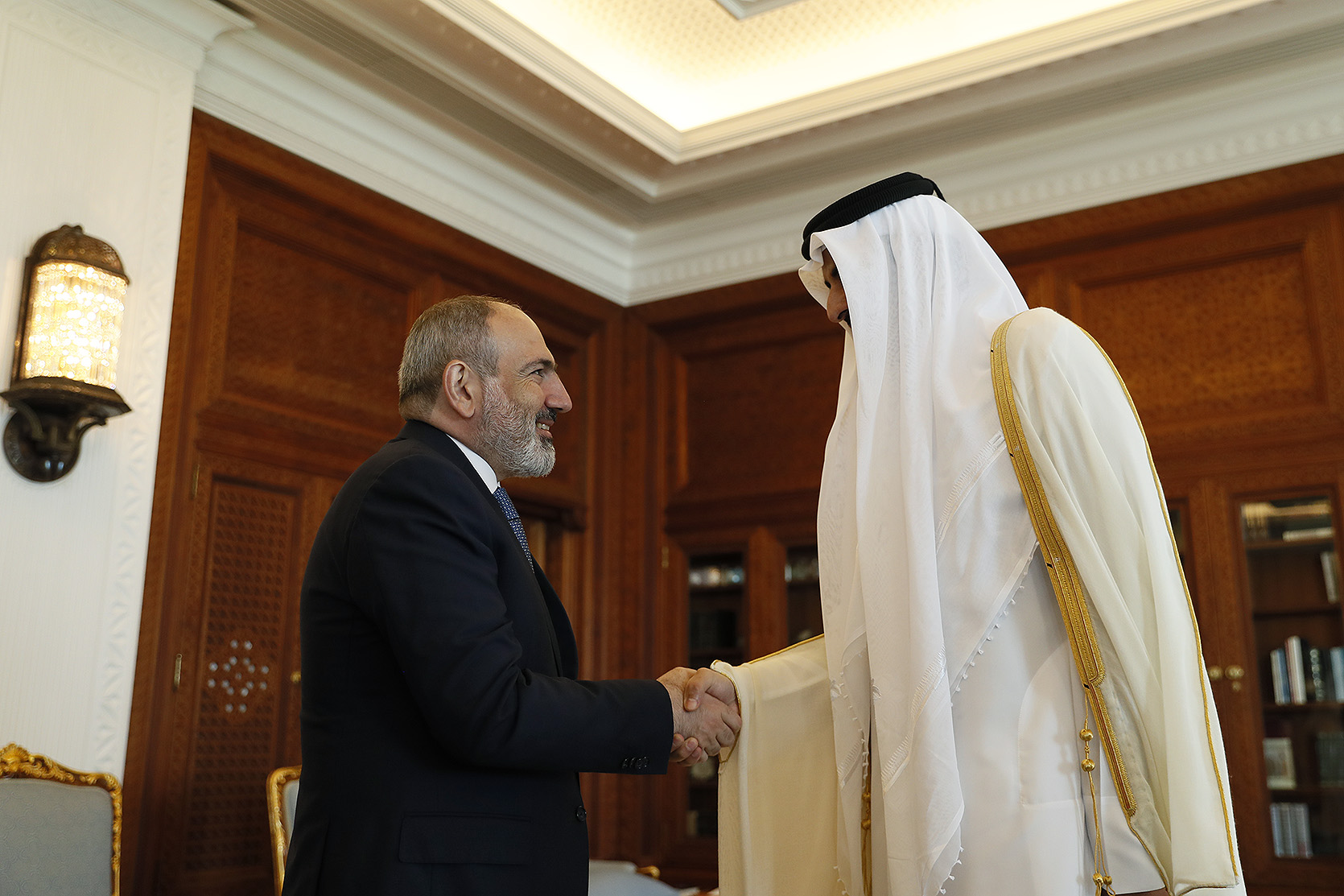 Փաշինյանն ու Կատարի Էմիրը քննարկել են երկու երկրների համագործակցության հարցեր