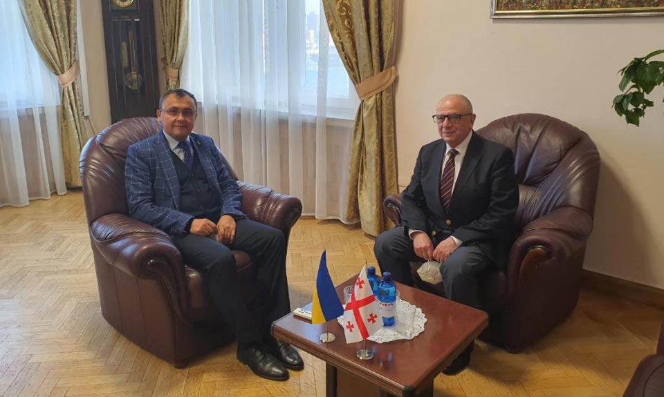 Посол Грузии в Украине  вернулся в Киев и приступил к исполнению своих обязанностей