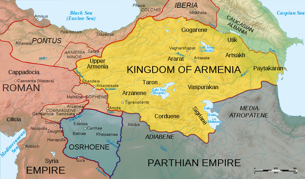 Ծովից ծով Հայաստանի քարտեզը՝ Ադրբեջանի պատմության դասագրքերում