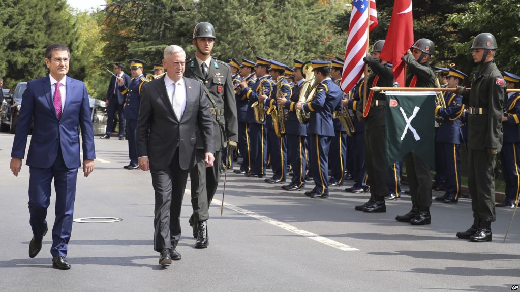 Пентагон: напряжение в отношениях Турции и США не отразится на военном сотрудничестве