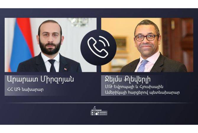 Միրզոյանն իր բրիտանացի գործընկերոջը ներկայացրել է Ադրբեջանում հայ ռազմագերիների խնդիրը