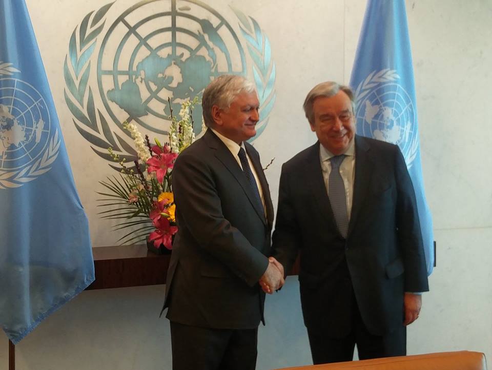 Ցեղասպանությունների կանխարգելումից ԼՂ հիմնախանդիր. Նալբանդյանի հանդիպումները ՄԱԿ-ում