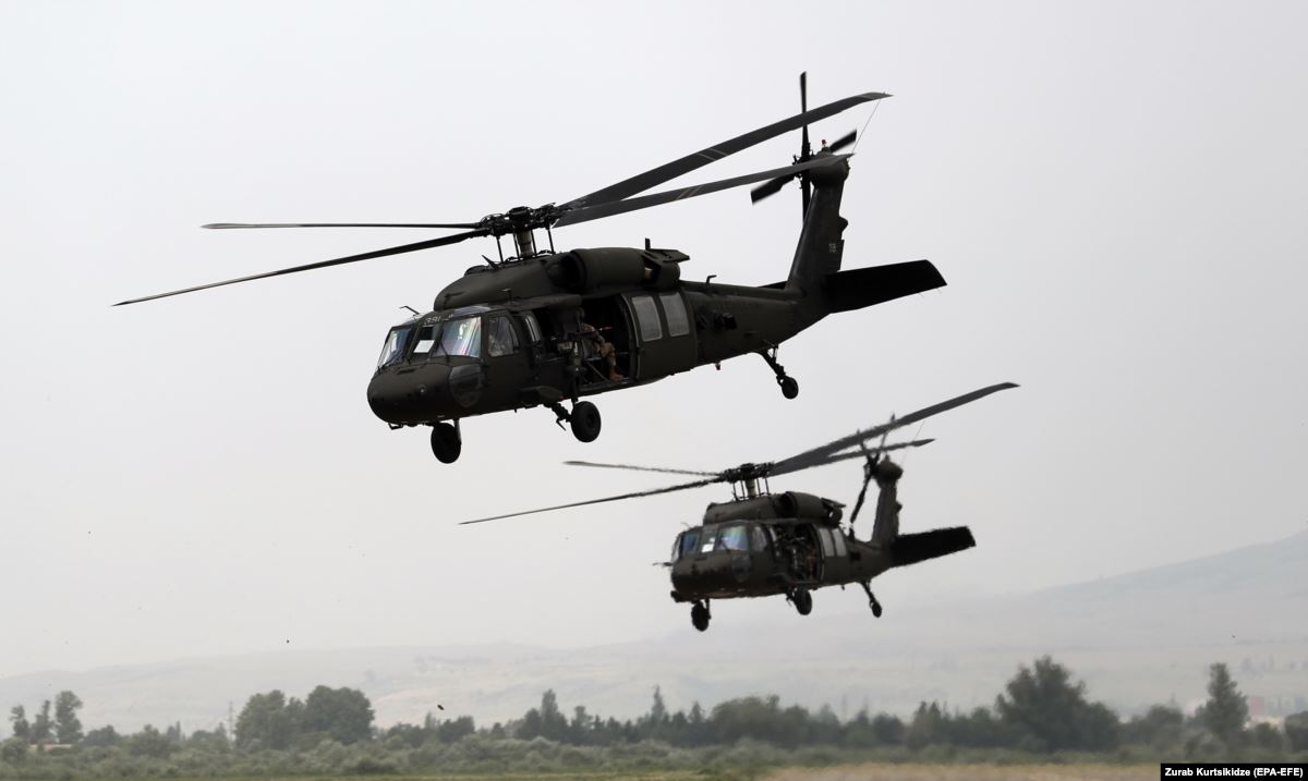 К учениям ВВС Азербайджана и Турции привлечены боевые вертолеты