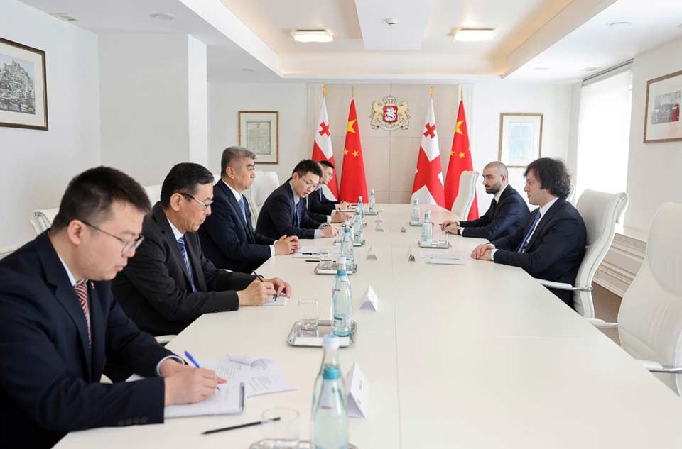  Грузию посетила делегация во главе с замминистра международного департамента ЦК КП Китая 