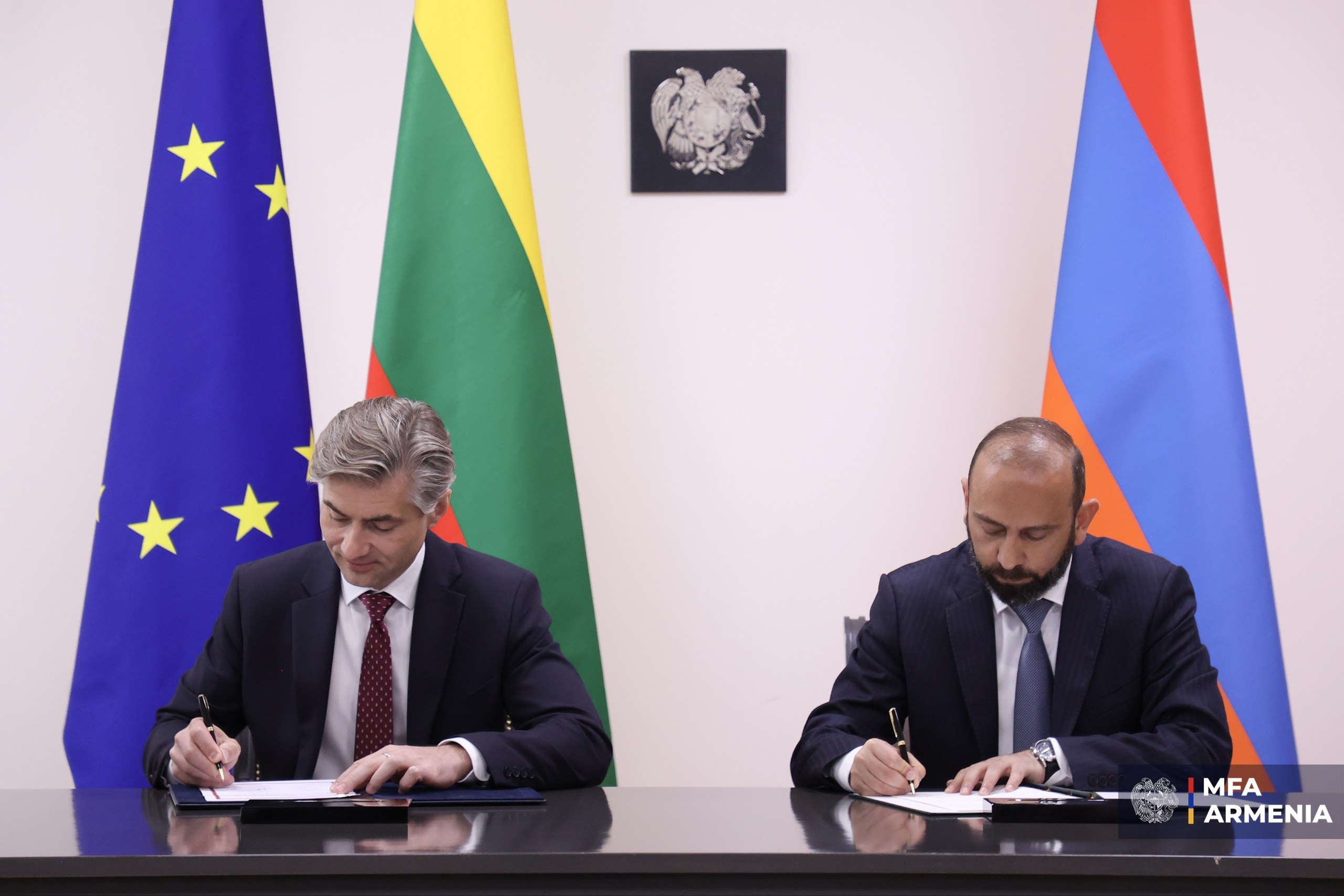 Հայաստանն ու Լիտվան ռազմավարական գործընկերության փաստաթուղթ են ստորագրել