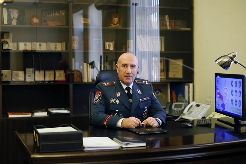 Арман Саргсян назначен исполняющим обязанности начальника Полиции Армении