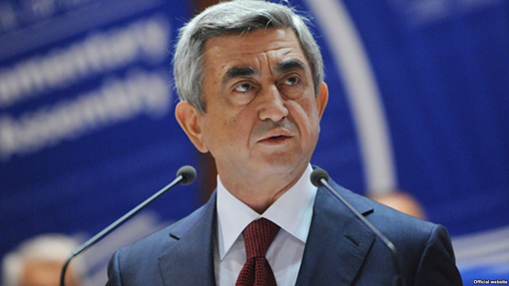 Президент Армении Серж Саргсян 24 января выступит в ПАСЕ