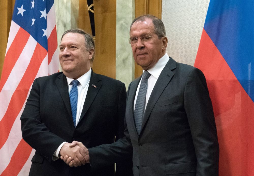 Помпео обсудит с Лавровым в Вашингтоне ситуацию в Сирии и Украине 