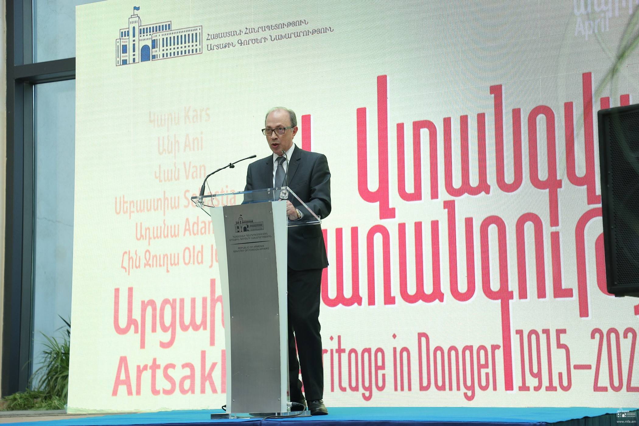 МИД: Около 1500 армянских объектов культуры в Арцахе находятся под угрозой уничтожения