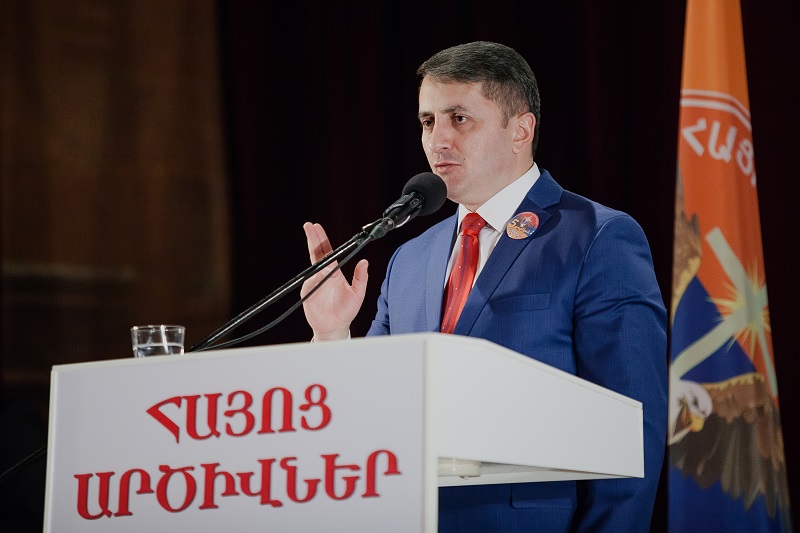 Партия «Армянские орлы. Единая Армения» примет участие на досрочных выборах