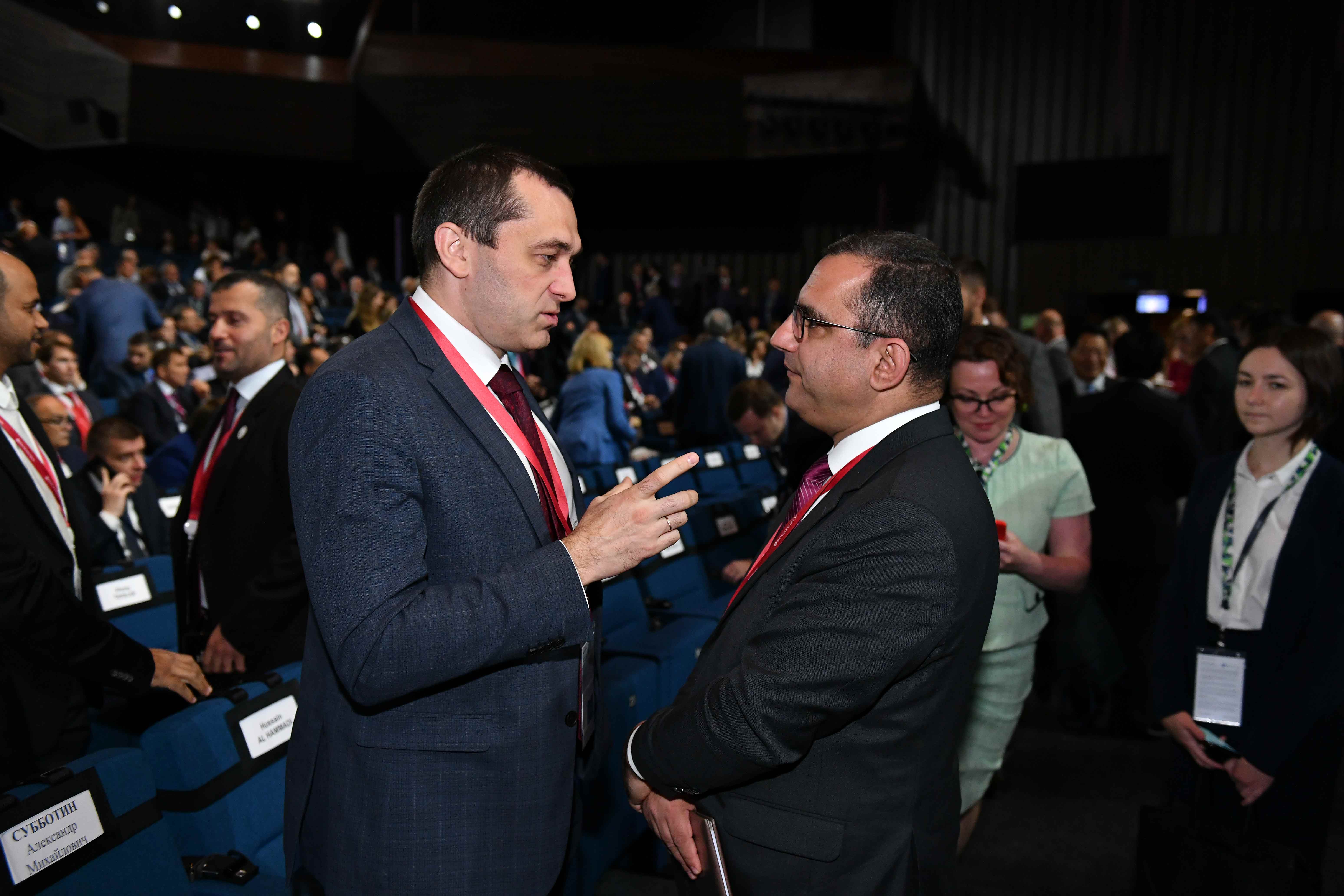 От политики до практических шагов: Тигран Хачатрян участвует в GMIS 2019