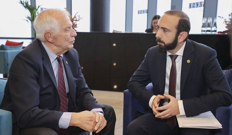 Мирзоян и Боррель обсудили ситуацию в регионе и отношения Армения-ЕС