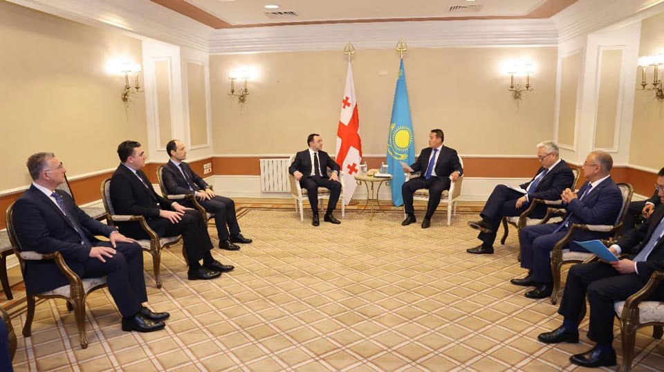 Премьеры Грузии и Казахстана обсудили дружеские и партнерские отношения двух стран