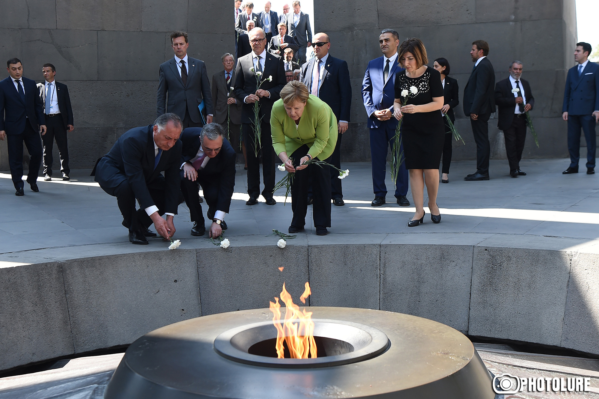 Меркель воздала дань уважения памяти жертв Геноцида армян
