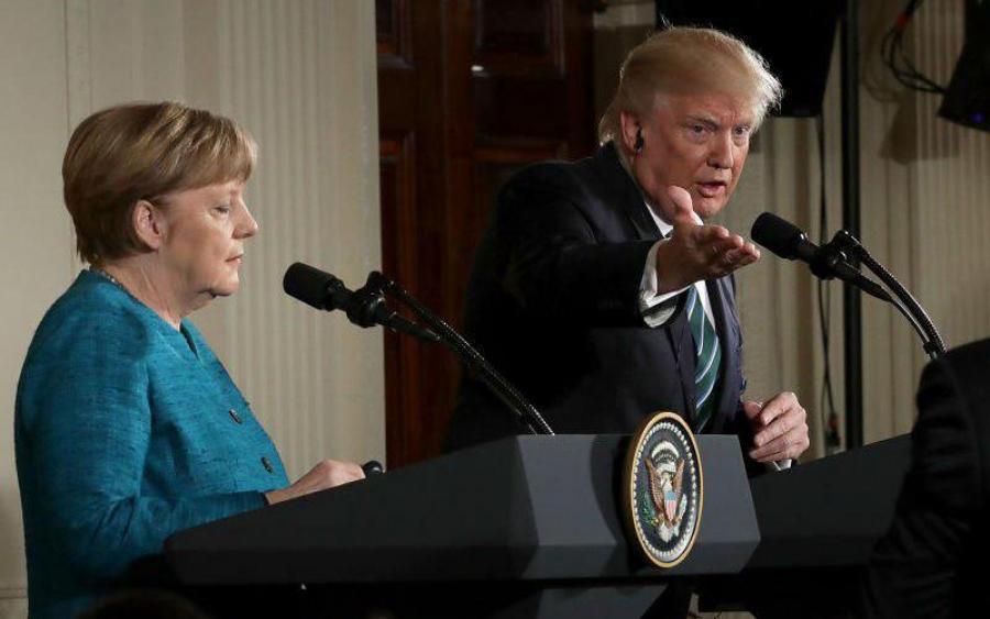 The Sunday Times. Трамп выставил Меркель счет на 375 миллиардов долларов за оборону