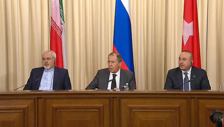 Россия, Турция и Иран подтвердили участие в переговорах по Сирии в Астане
