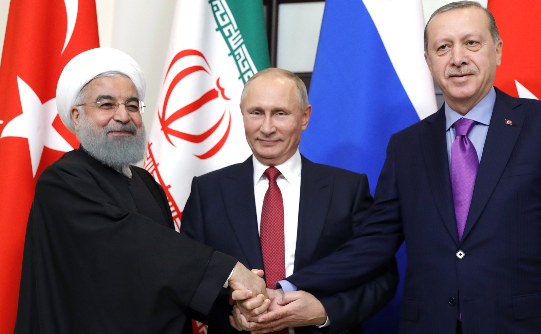 Президенты России, Турции и Ирана обсудят ситуацию в Сирии в ходе видеоконференции