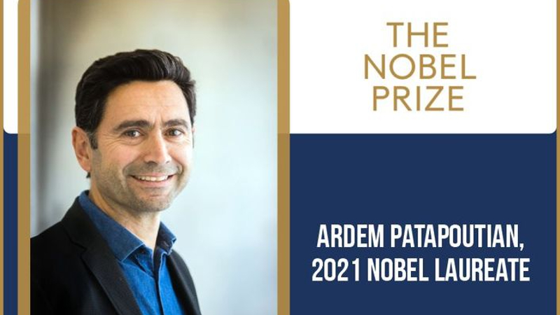 Нобелевский лауреат Ардем Патапутян подарил Музею истории Армении свою медаль 